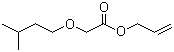 structure of CAS# 67634-00-8, Allyl (3-methylbutoxy)acetate;Allyl isoamyl glycolate
