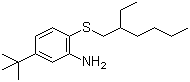 3-tert-Butyl-6-[(2-ethylhexyl)thio]aniline molecular structure (CAS 676352-86-6)