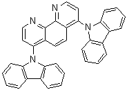 结构式 CAS# 676542-82-8, 4,7-二-9H-咔唑-9-基-1,10-菲咯啉