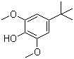 4-tert-Butyl-2,6-dimethoxyphenol molecular structure (CAS 6766-84-3)