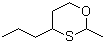 structure of CAS# 67715-80-4, 2-Methyl-4-propyl-1,3-oxathiane