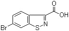 structure of CAS# 677304-75-5, 6-Bromo-1,2-benzisothiazole-3-carboxylic acid;6-Bromobenzo[d]isothiazole-3-carboxylic acid