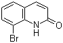 8-Bromoquinolin-2(1H)-one molecular structure (CAS 67805-67-8)