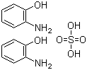 2-Aminophenol hemisulfate molecular structure (CAS 67845-79-8)