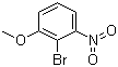 structure of CAS# 67853-37-6, 2-Bromo-3-nitroanisole
