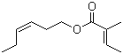 structure of CAS# 67883-79-8, cis-3-Hexenyl tiglate;(Z)-3-Hexenyl 2-methylcrotonate; cis-Hex-3-ene-1-yl trans-2-methyl-2-butenoate