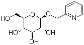 2-Pyridinylmethyl beta-D-glucopyranoside molecular structure (CAS 679412-99-8)
