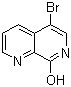 structure of CAS# 67967-14-0, 5-Bromo-[1,7]naphthyridin-8-ol