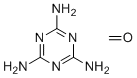 结构式 CAS# 68002-25-5, 1,3,5-三嗪-2,4,6-三胺与甲醛的聚合物
