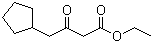 4-Cyclopentyl-3-oxobutyric acid ethyl ester molecular structure (CAS 68104-99-4)