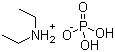 Diethylammonium dihydrogen phosphate molecular structure (CAS 68109-72-8)