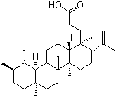 Roburic acid molecular structure (CAS 6812-81-3)