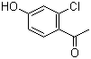 结构式 CAS# 68301-59-7, 4-羟基-2-氯苯乙酮