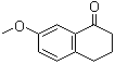 结构式 CAS# 6836-19-7, 7-甲氧基-1-萘满酮
