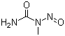 structure of CAS# 684-93-5, N-Nitroso-N-methylurea;1-Methyl-1-nitrosourea