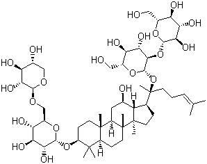 Ginsenoside Rb3 molecular structure (CAS 68406-26-8)