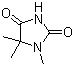 structure of CAS# 6851-81-6, 1,5,5-Trimethylhydantoin;1,5,5-Trimethylimidazolidine-2,4-dione