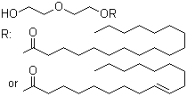 C18-unsaturated fatty acids dimers polymers with diethylene glycol molecular structure (CAS 68552-01-2)