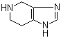结构式 CAS# 6882-74-2, 4,5,6,7-四氢-1H-咪唑并[4,5-c]吡啶