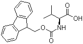 Fmoc-L-Valine molecular structure (CAS 68858-20-8)