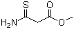 structure of CAS# 689-09-8, Methyl 3-amino-3-thioxopropanoate