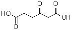 beta-Oxoadipic acid molecular structure (CAS 689-31-6)
