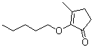 3-Methyl-2-(pentyloxy)-2-cyclopenten-1-one molecular structure (CAS 68922-13-4)