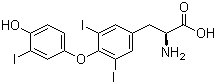 L-Triiodothyronine molecular structure (CAS 6893-02-3)