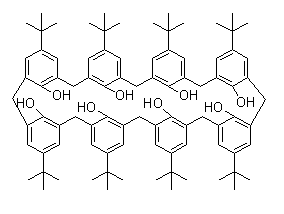 p-tert-Butylhydroxycalix[8]arene molecular structure (CAS 68971-82-4)