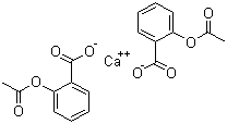 乙酰水杨酸钙分子结构 (CAS 69-46-5)