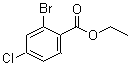 Ethyl 2-bromo-4-chlorobenzoate molecular structure (CAS 690260-90-3)