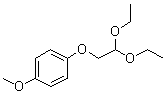 1-(2,2-Diethoxyethoxy)-4-methoxybenzene molecular structure (CAS 69034-13-5)