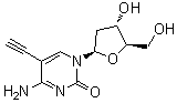 2'-Deoxy-5-ethynylcytidine molecular structure (CAS 69075-47-4)