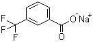 Sodium 3-trifluoromethylbenzoate molecular structure (CAS 69226-41-1)