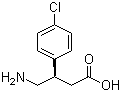 structure of CAS# 69308-37-8, (R)-Baclofen;(R)-4-Amino-3-(4-chlorophenyl)butanoic acid