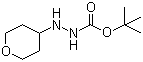 结构式 CAS# 693287-79-5, 2-(四氢吡喃-4-基)肼基甲酸叔丁酯