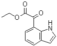 结构式 CAS# 693810-69-4, alpha-氧代-1H-吲哚-7-乙酸乙酯