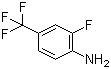 2-Fluoro-4-(trifluoromethyl)aniline molecular structure (CAS 69409-98-9)