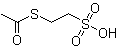 2-Acetylthioethanesulfonic acid molecular structure (CAS 69536-71-6)