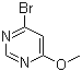 结构式 CAS# 69543-97-1, 4-溴-6-甲氧基嘧啶