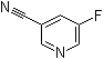 5-Fluoropyridine-3-carbonitrile molecular structure (CAS 696-42-4)