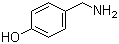 4-Hydroxybenzylamine molecular structure (CAS 696-60-6)