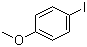 4-碘苯甲醚分子结构 (CAS 696-62-8)