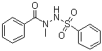 Benzenesulfonic acid 2-benzoyl-2-methylhydrazide molecular structure (CAS 6962-59-0)