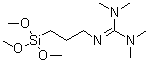 1,1,3,3-Tetramethyl-2-(3-trimethoxysilylpropyl)guanidine molecular structure (CAS 69709-01-9)