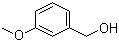 3-Methoxybenzyl alcohol molecular structure (CAS 6971-51-3)
