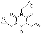 Monoallyldiglycidylisocyanuric acid molecular structure (CAS 69731-45-9)