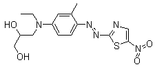 Disperse Blue 102 molecular structure (CAS 69766-79-6)