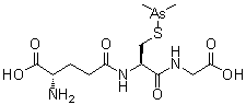 Darinaparsin molecular structure (CAS 69819-86-9)