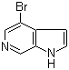 structure of CAS# 69872-17-9, 4-Bromo-1H-pyrrolo[2,3-c]pyridine